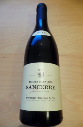 Sancerre "Terres Blanches Pinot Noir rouge", Domaine Paul Thomas